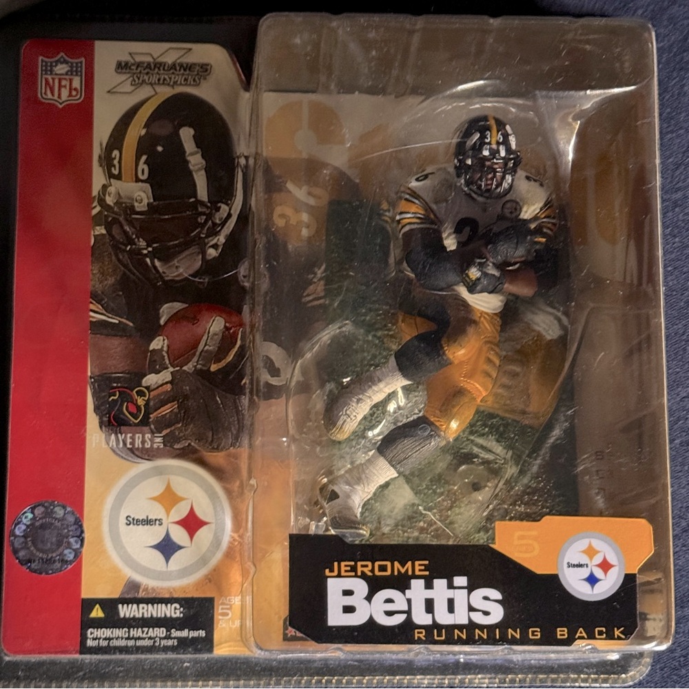 McFarlane series 5 Steelers Jerome Bettis running back